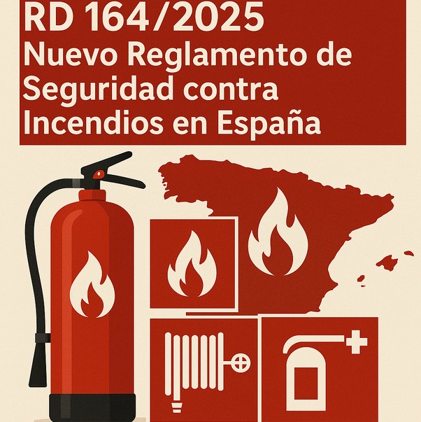 RD 164/2025: Nuevo reglamento de seguridad contra incendios en España