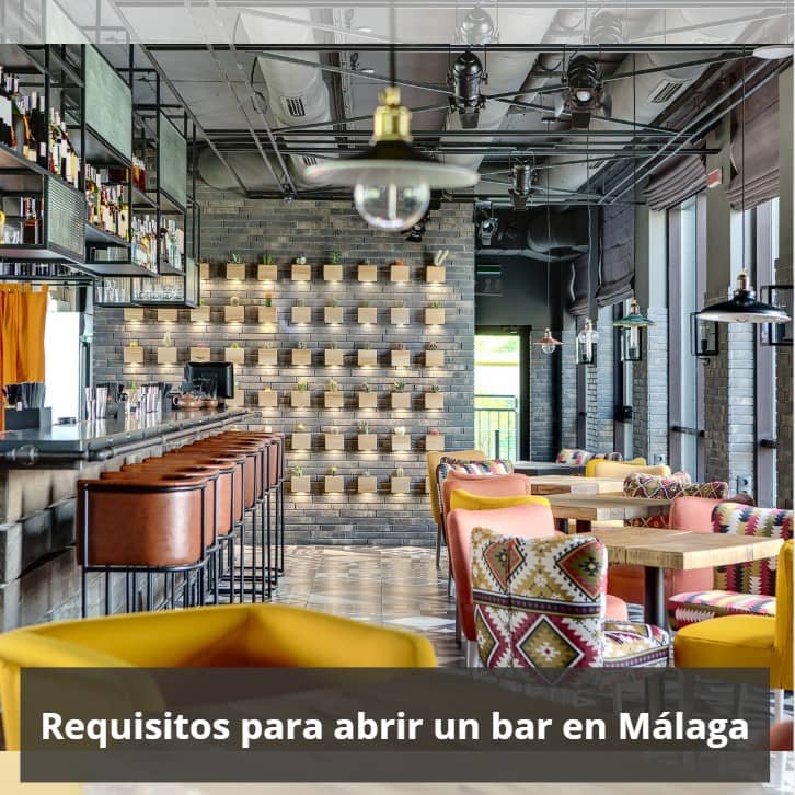 Requisitos para abrir un bar en Málaga