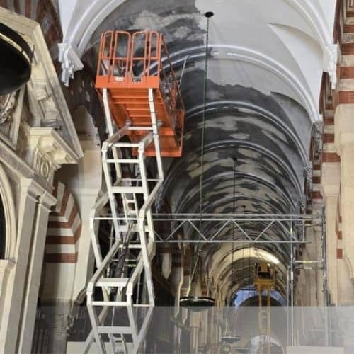 Sistema contra incendios por agua nebulizada llega a la Mezquita-Catedral de Córdoba